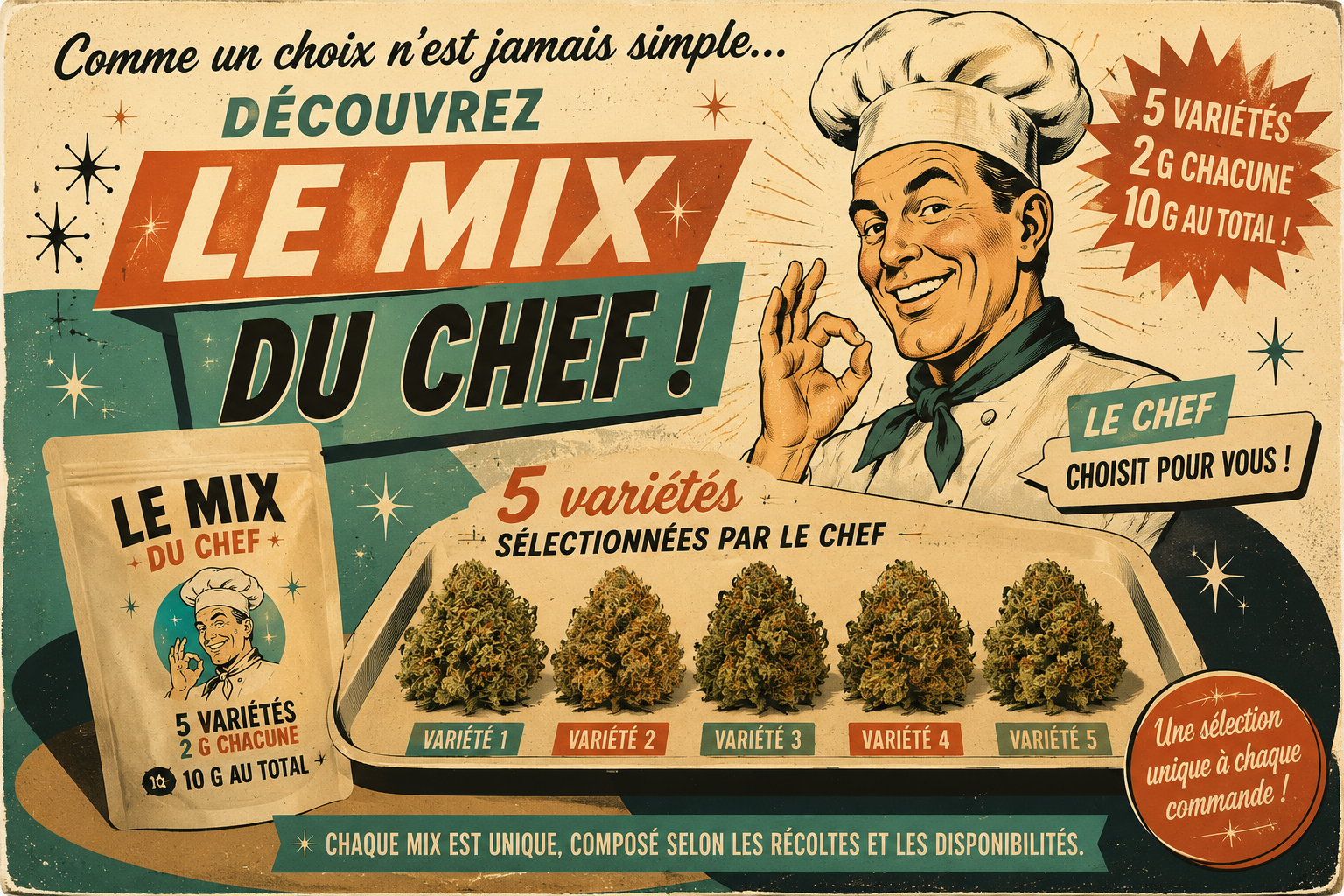 Le Mix du chef !